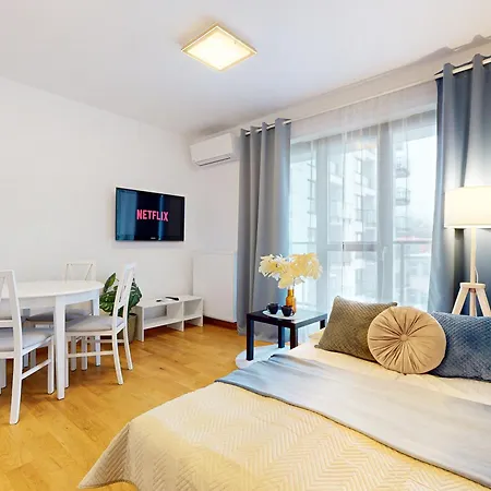 Vista Balcony Ac Parking Metro Plocka Apartament *