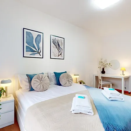 Vista Balcony Ac Parking Metro Plocka Warszawa