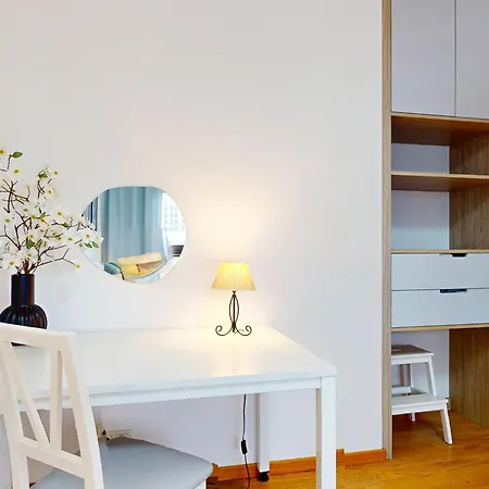 Vista Balcony Ac Parking Metro Plocka Apartament Warszawa