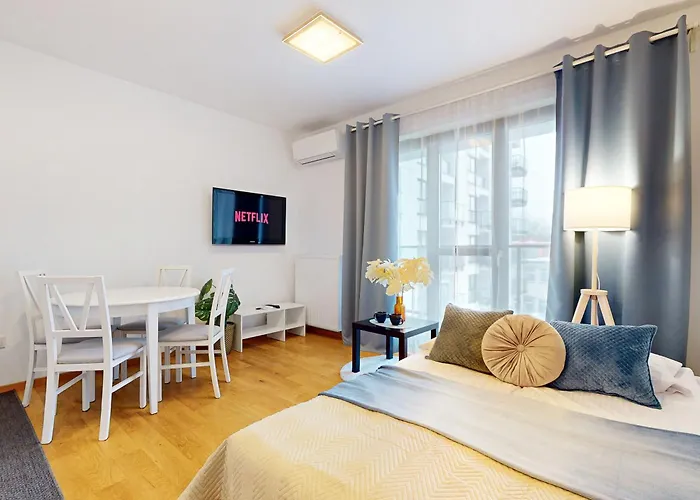 Vista Balcony Ac Parking Metro Plocka Apartament *