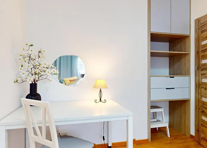 Vista Balcony Ac Parking Metro Plocka Apartament Warszawa